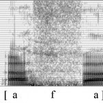 Spectrogramme de la consonne [f]