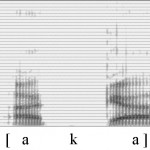 Spectrogramme de la consonne [k]
