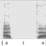 Spectrogramme de la consonne [t]