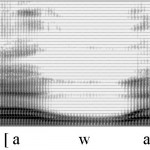 Spectrogramme de la glide [w]